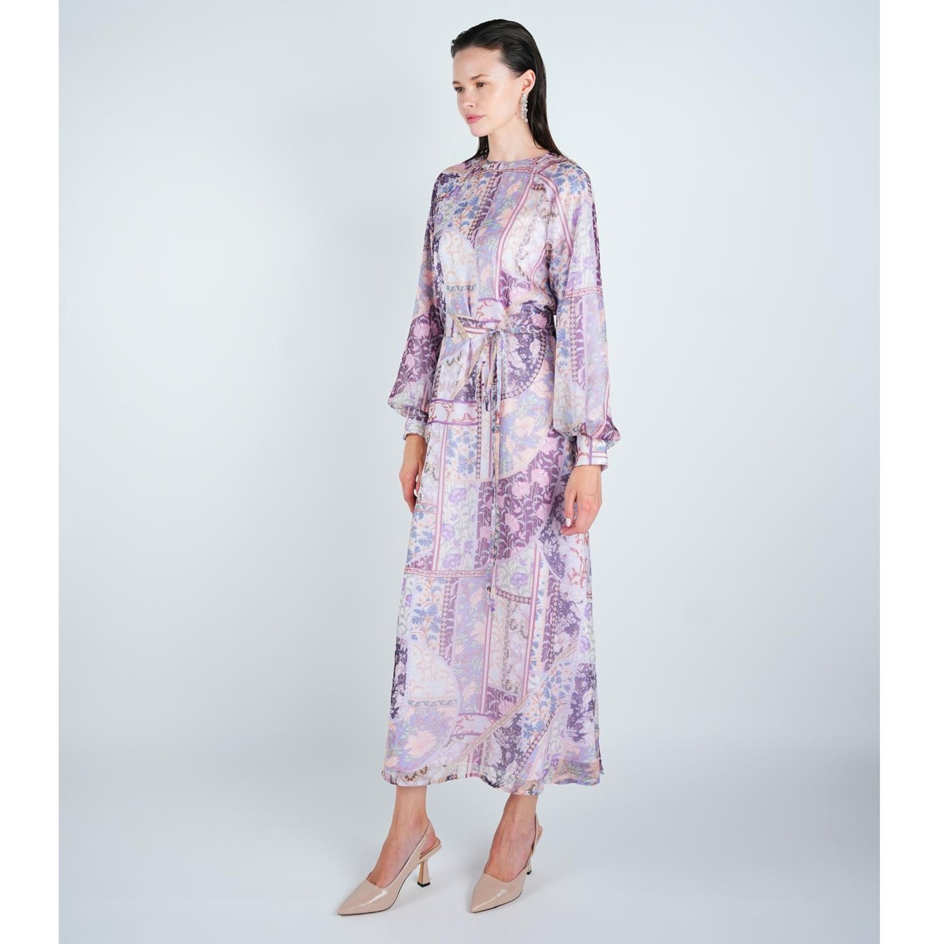 Pink Paisley Dress - The Mimi Boutique