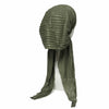 Metallic Pleated Pre-Tied Tichels SG