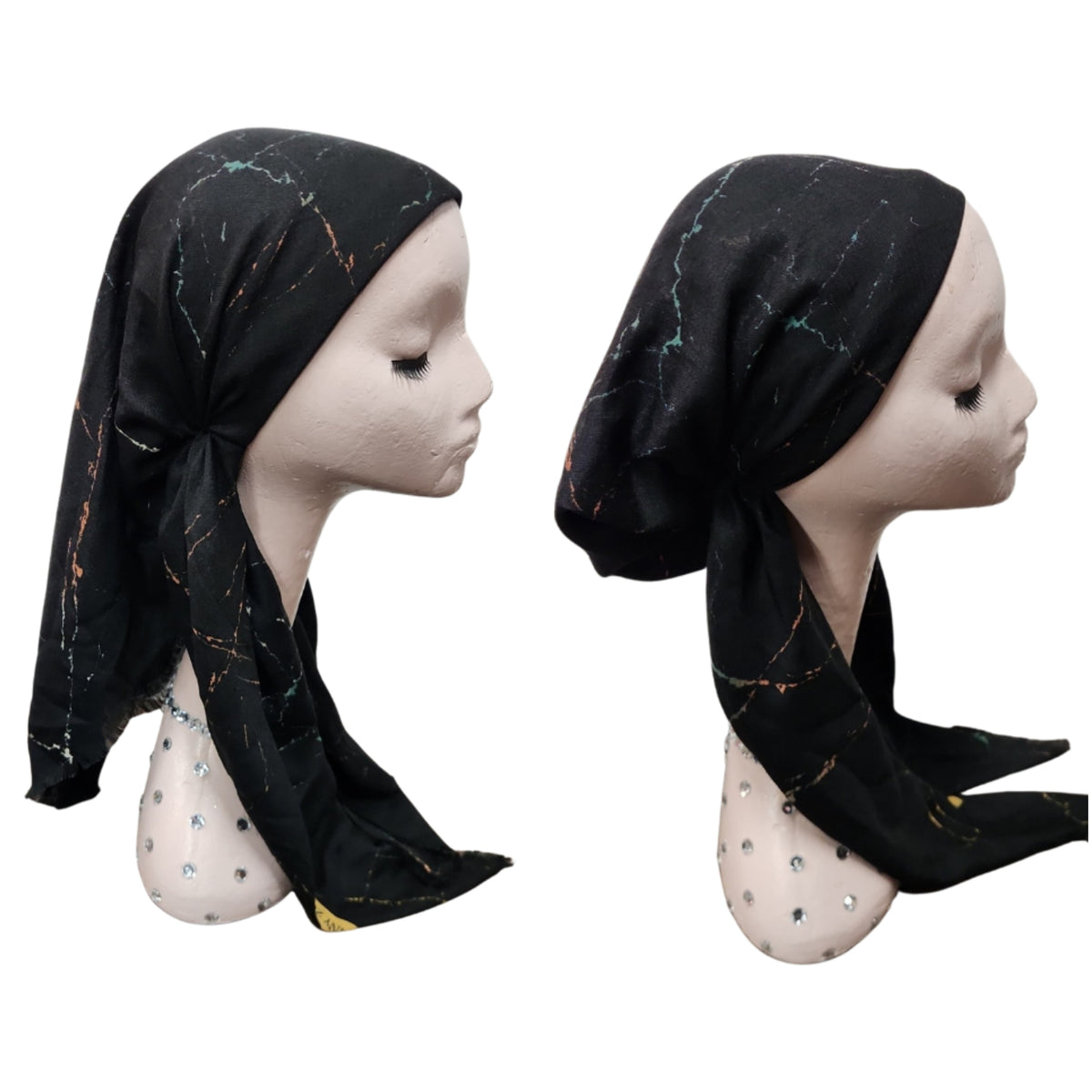 Crackle Pre-Tied Scarf Atifa