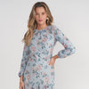 Debbie Top Blue & Pink Floral Adina LV - The Mimi Boutique