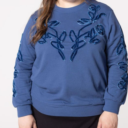 Concept Top Dusty Blue
