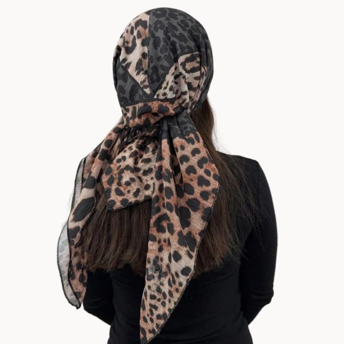 Leopard Mix Headscarf Valeri (Many Styles) - The Mimi Boutique