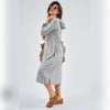 PLC Terry Grey Pullover Dress DF