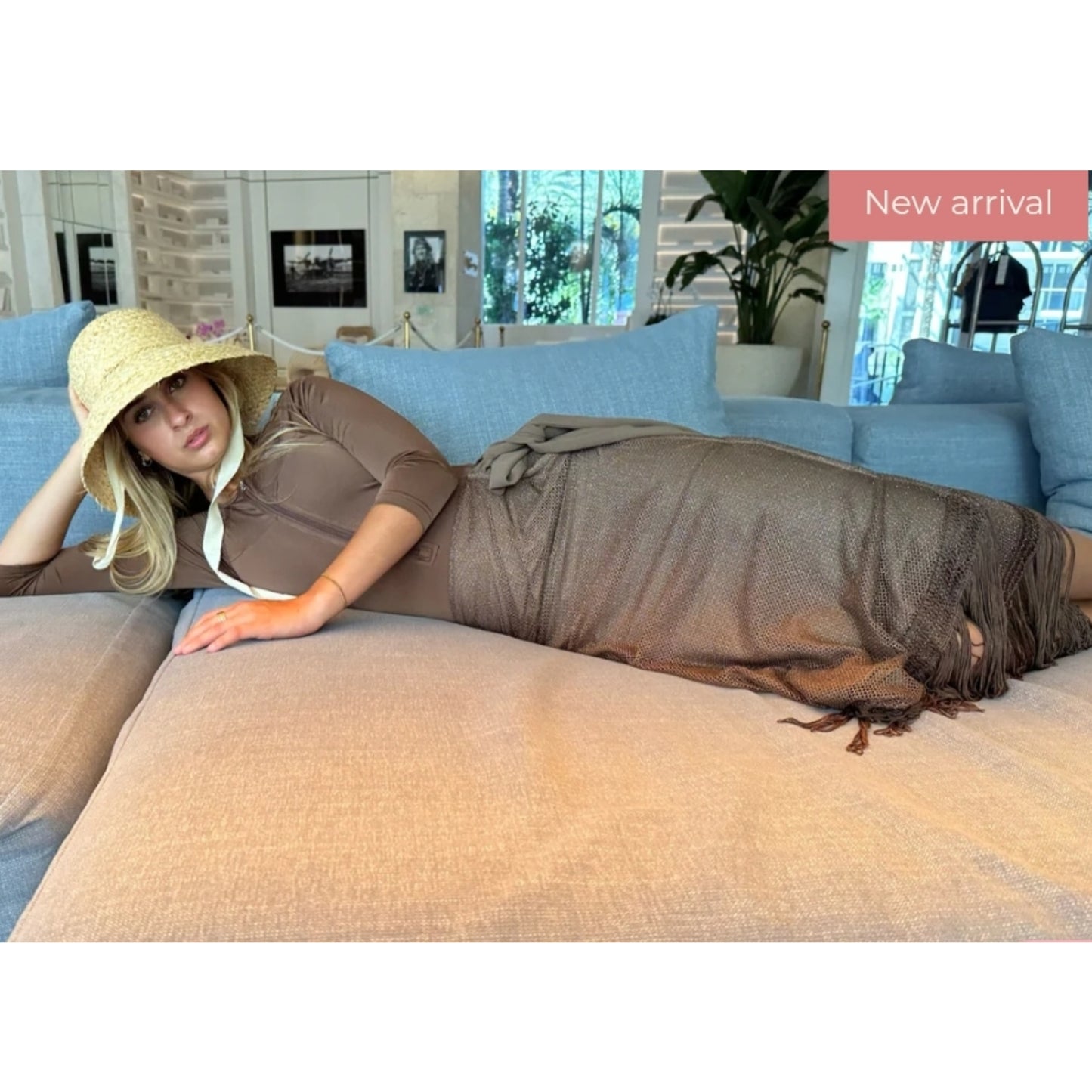 St. Barth Set Brown CVRGE (Swim)