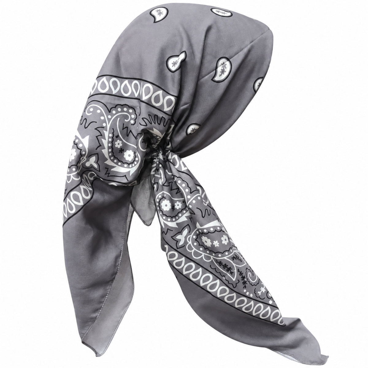 Bandana Paisley Print Pre-tied Headscarf Itsyounique