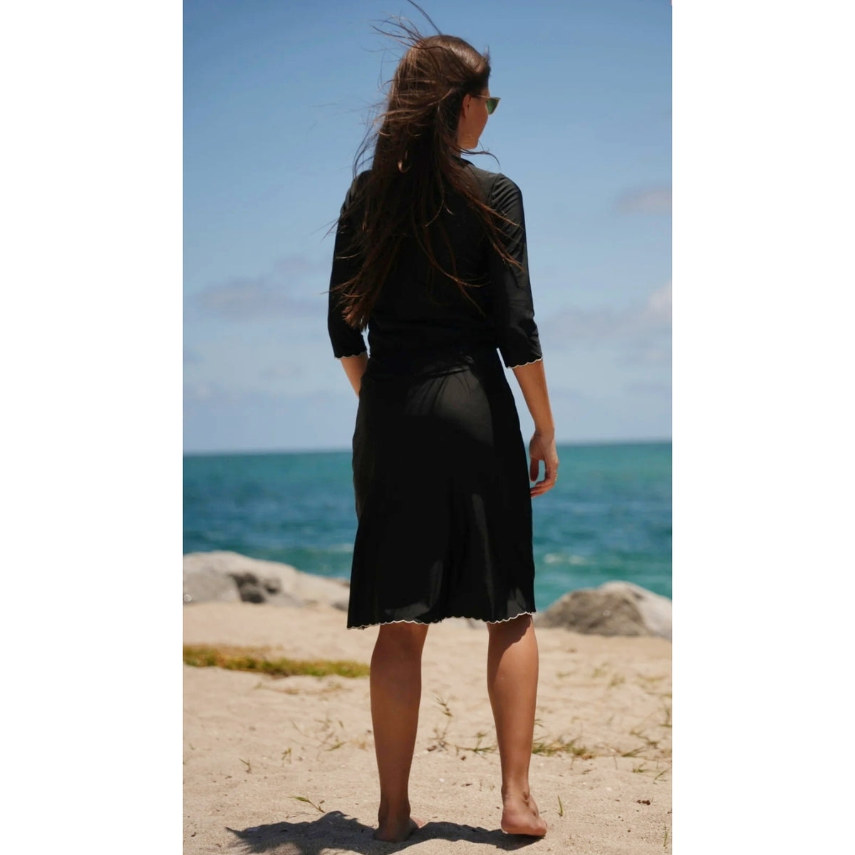 Palm Beach Set Black/Ivory CVRGE