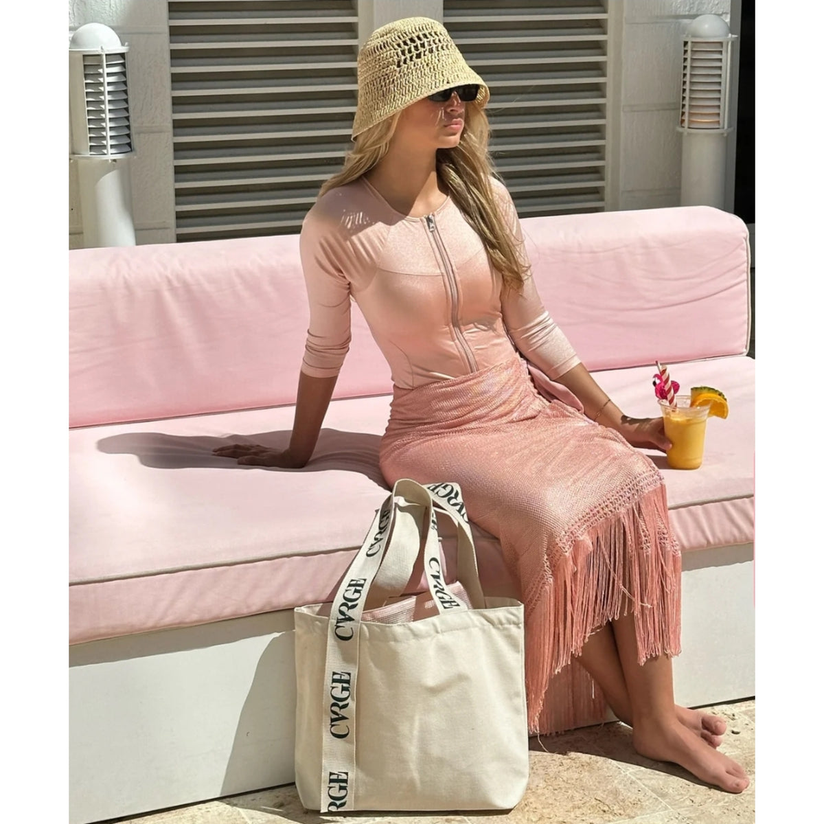 St. Barth Set Rose CVRGE (Swim)