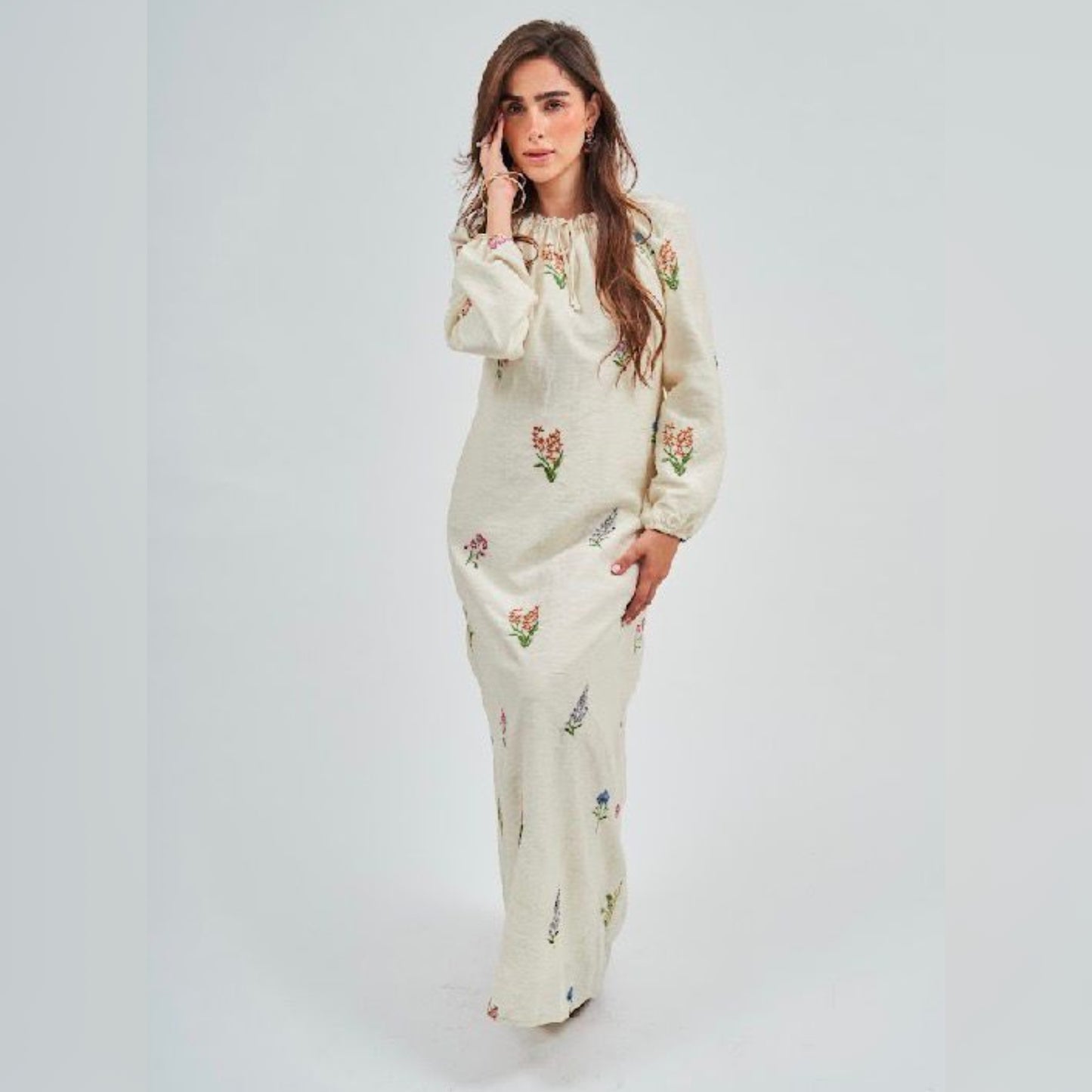 Wild Flower Maxi Dress DF