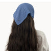 Bamboo Crepe Solid Ready Tied Headband Bandana Valeri