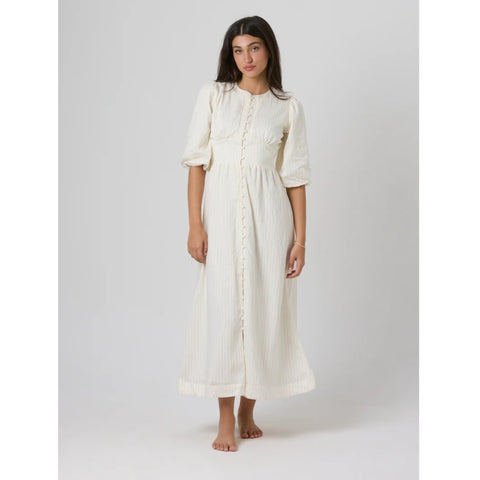 Beckham Dress Ivory by Tess