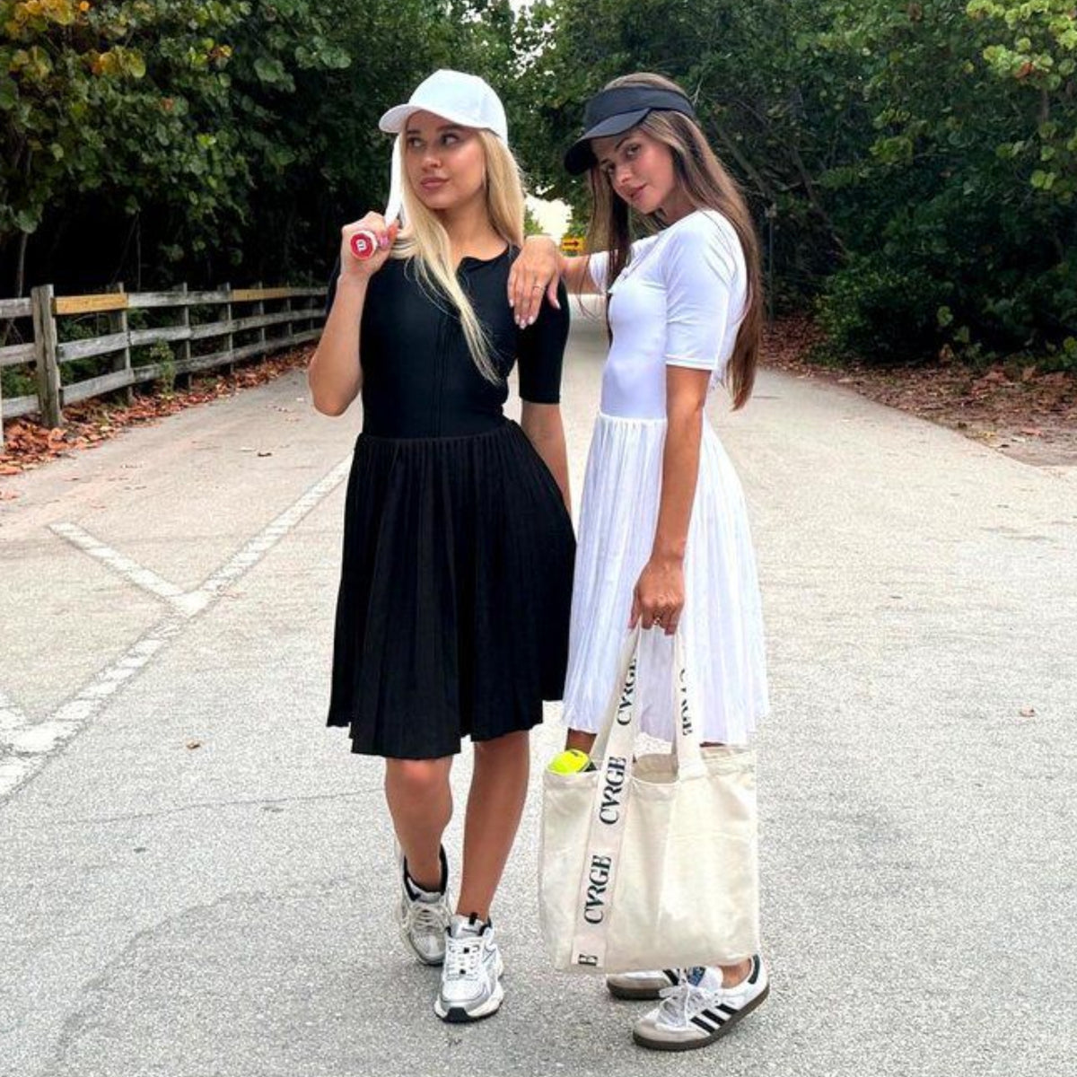Le Match Dress White CVRGE