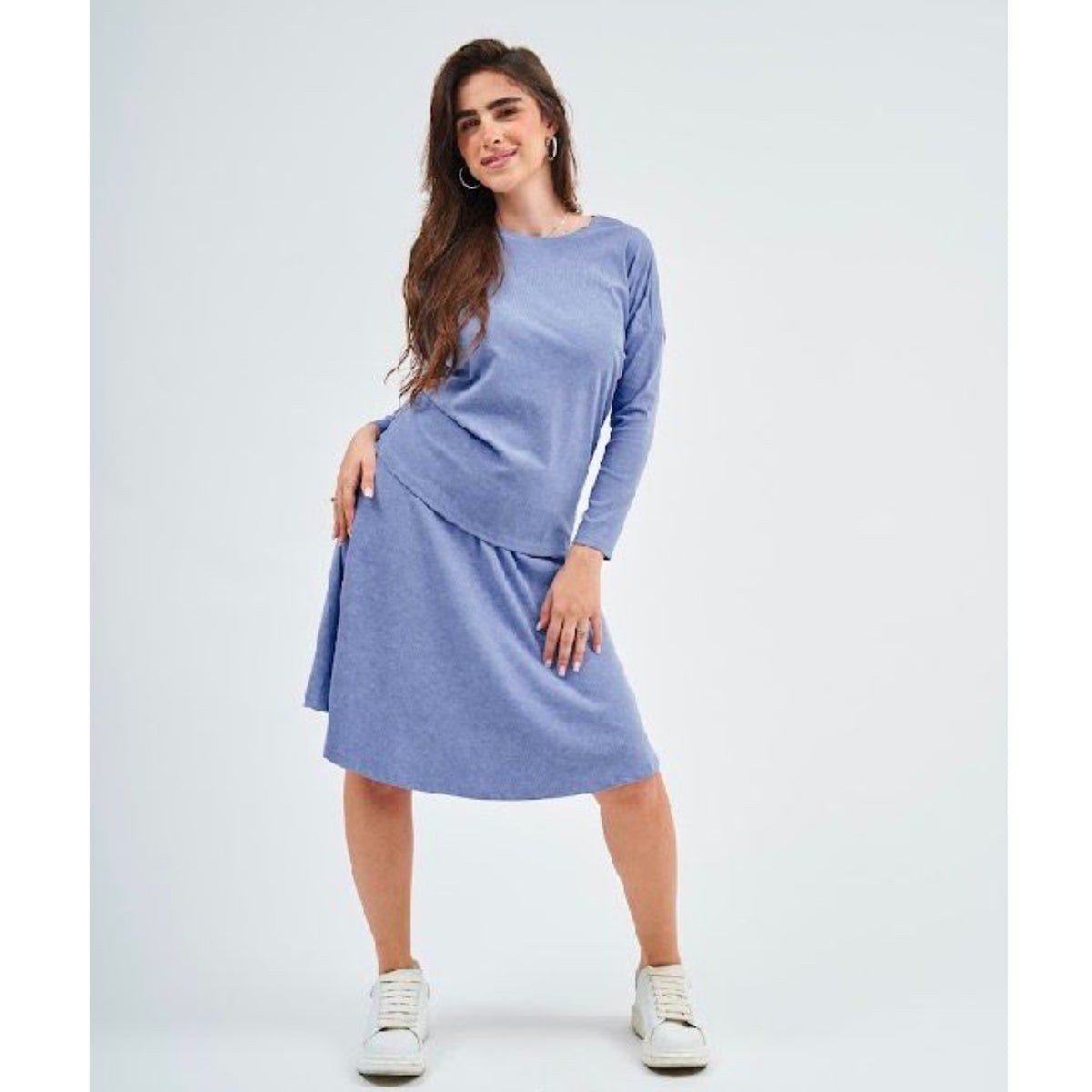 Dalia Skirt Light Denim Wash DF
