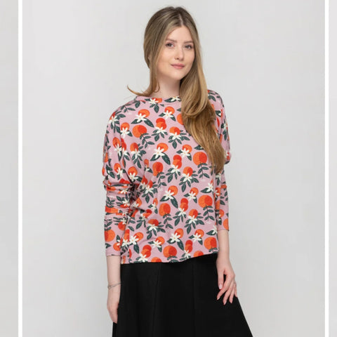 Dolman Monkey Top Oranges
