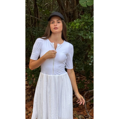 Le Match Dress White CVRGE