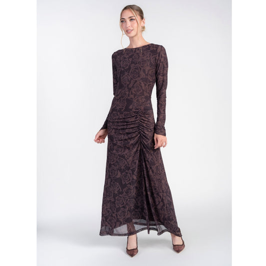 Davina Chocolate Roses Dress Adina LV
