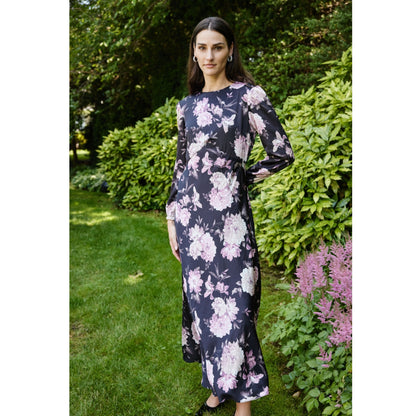 Tiffany Black Floral Dress