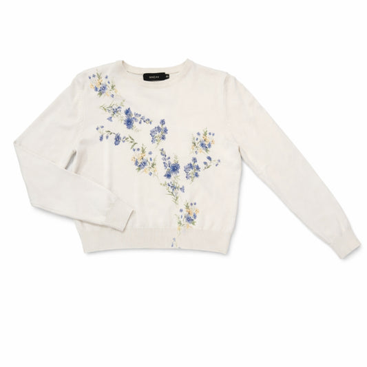 Purple Floral Sweater Lilac Teen
