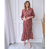 Nova Dress Crimson Petal