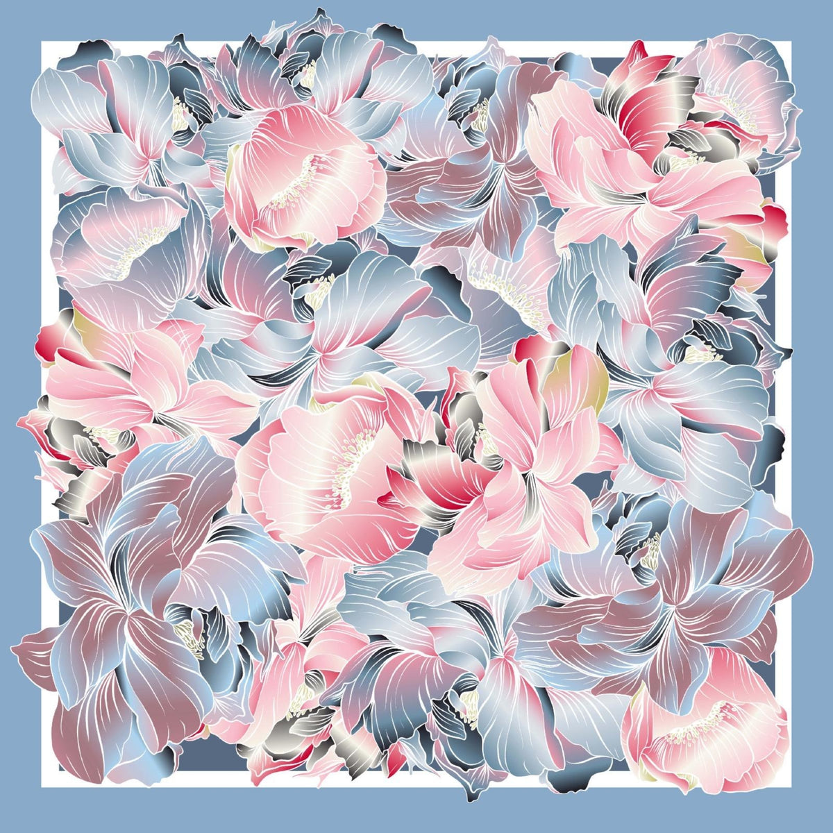 Rosewater Garden Headscarf Nicsessories