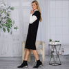 Thea Black & White Dress