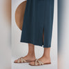 Pocket T-shirt Dress Indigo Adina LV - The Mimi Boutique
