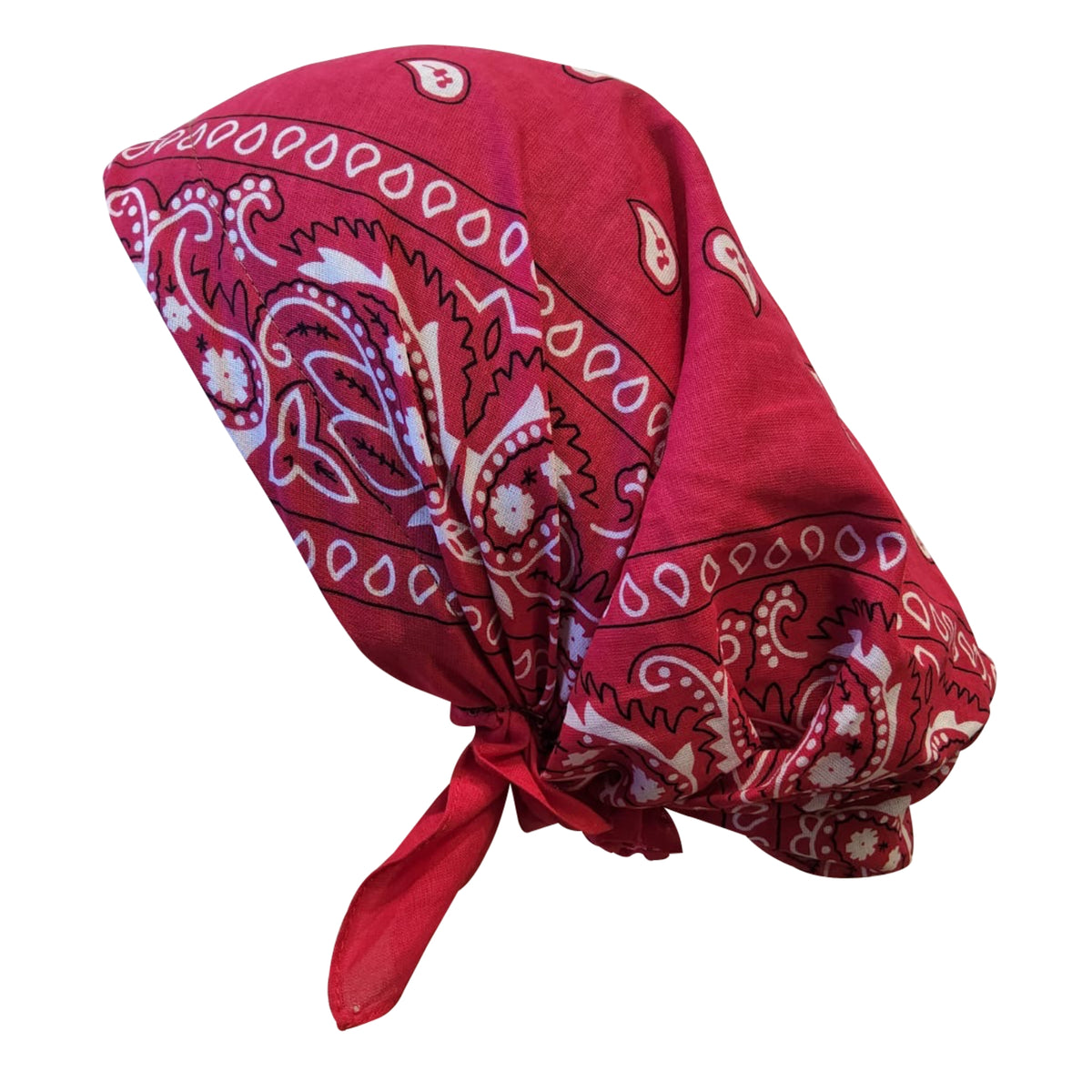 Paisley Cotton Bandana Pre-tied Headscarf  Revaz