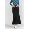 Black Mermaid Maxi Denim Skirt Adina LV