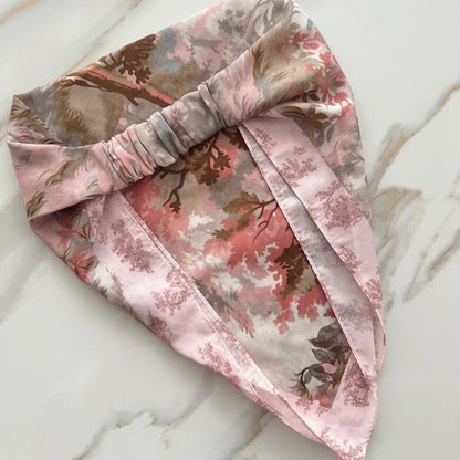 Blush Toile Headscarf Valeri Many Styles