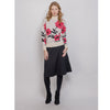 Pink Large Flower Sweater