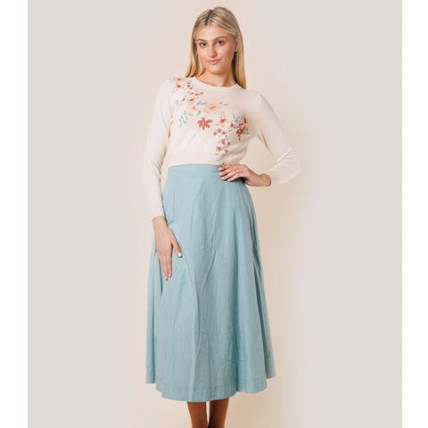 Seafoam Skirt Lilac Teen