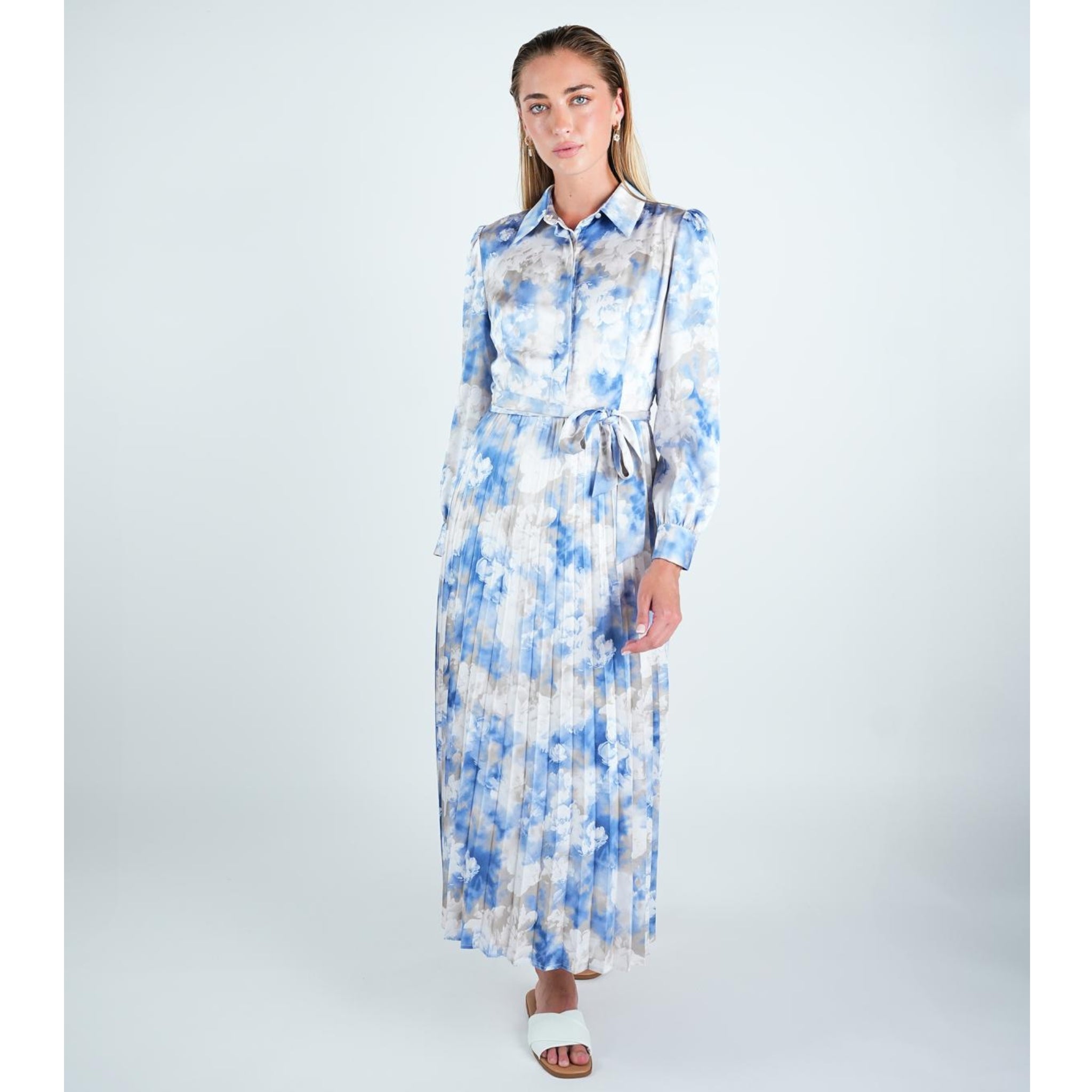 blue and white cloud dress Cloud Dress | Keziah Womenswear