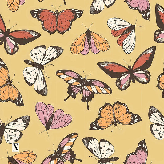 Golden Flutter Headscarf Nicsessories