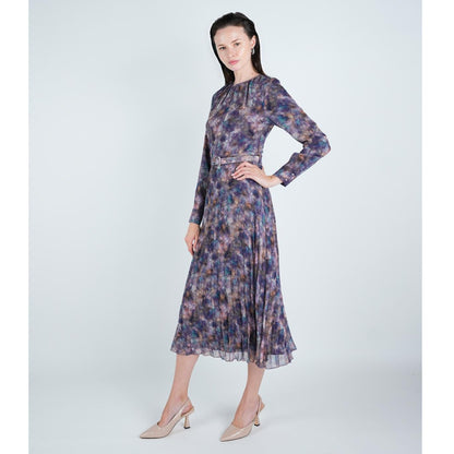 Butterfly Stamp Dress - The Mimi Boutique