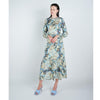 Blue Watercolor Dress - The Mimi Boutique