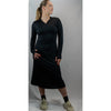 Black EverReady Maxi Dress Mesh Transcendent