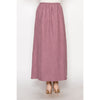 Mauve Cotton Aline Skirt