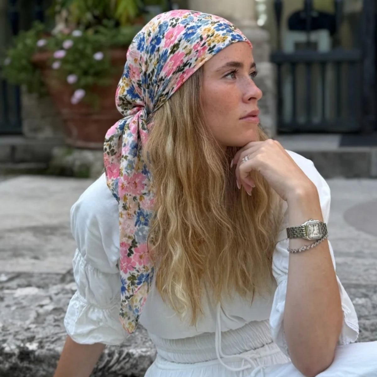 Petite Fleur Headscarf SB