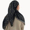 Signature Bloom Black Light Crinkle Headscarf Valeri Many Styles