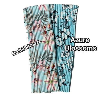 Orchid Breeze Pleated Headband Nicsessories