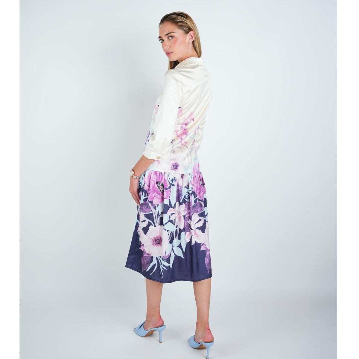 Violet Garden Dress - The Mimi Boutique