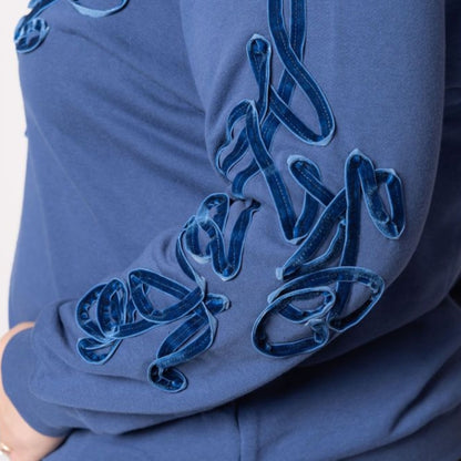 Concept Top Dusty Blue