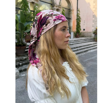 Deep Berry Headscarf SB
