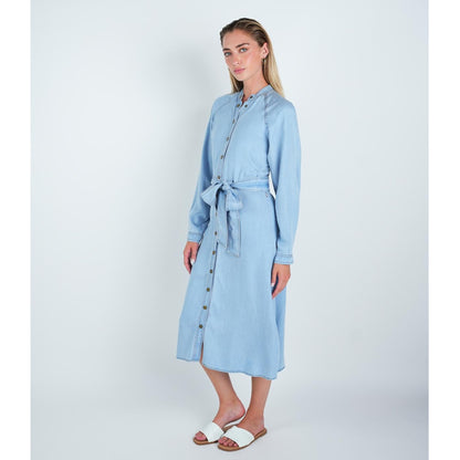 Blue Denim Abgin Shirt Dress - The Mimi Boutique