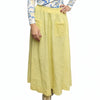 Yellow Pocket Midi Skirt Lilac Teen