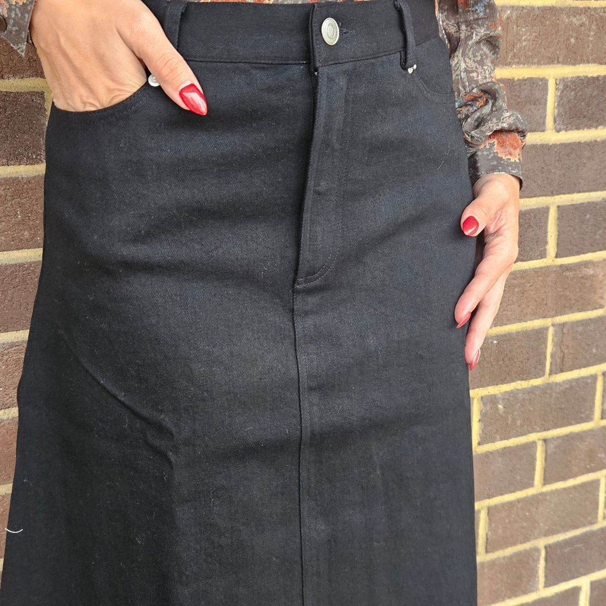 Aline Twil Skirt Black