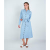 Blue Denim Abgin Shirt Dress - The Mimi Boutique