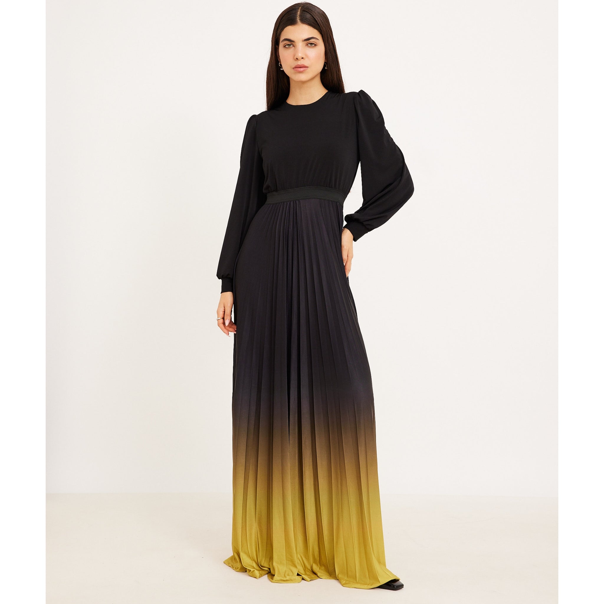 Ombre Maxi Dress Yellow OC The Mimi Boutique Ombre Maxi Dress Yellow OC The Mimi Boutique