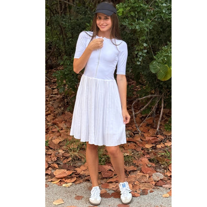 Le Match Dress White CVRGE