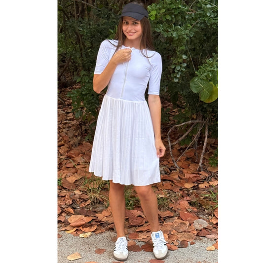 Le Match Dress White CVRGE