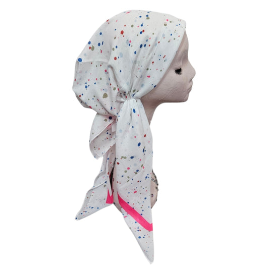 Confetti Dots Pre-tied Headscarf Itsyounique